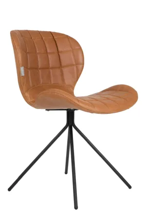 Brown Leather Dining Chairs (2) | Zuiver OMG LL