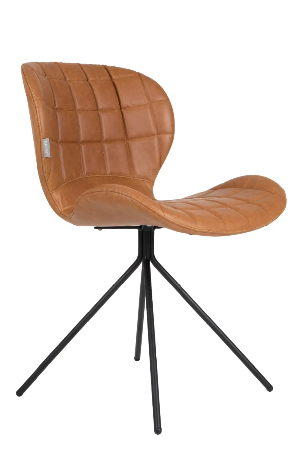 Brown Leather Dining Chairs (2) | Zuiver OMG LL