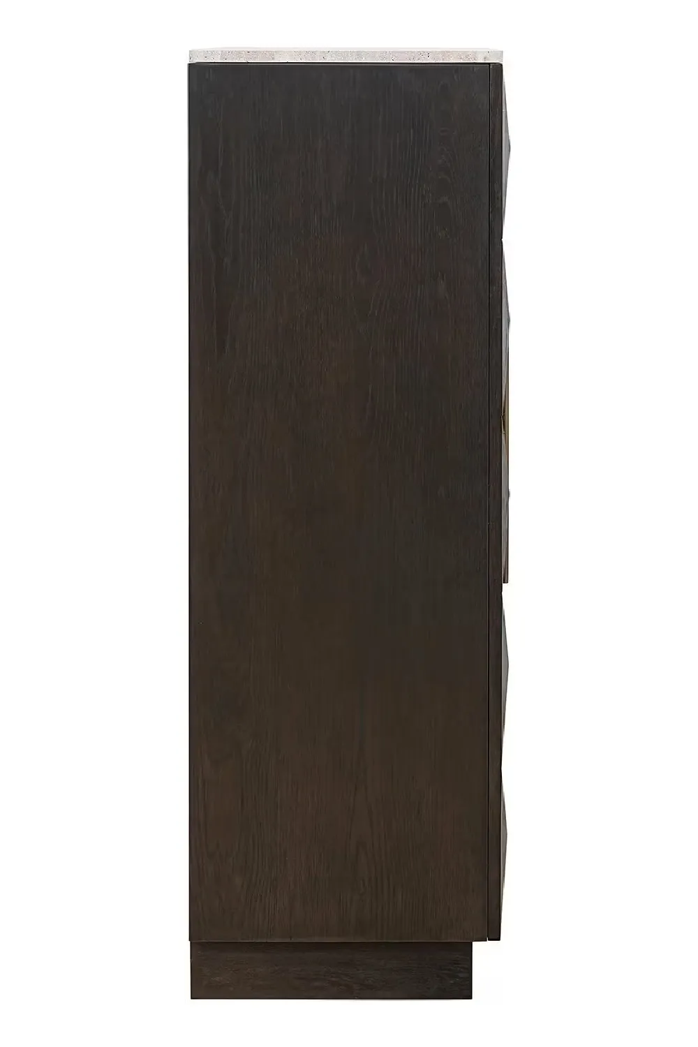 Brown Oak 2-Door Cabinet | OROA Claremont