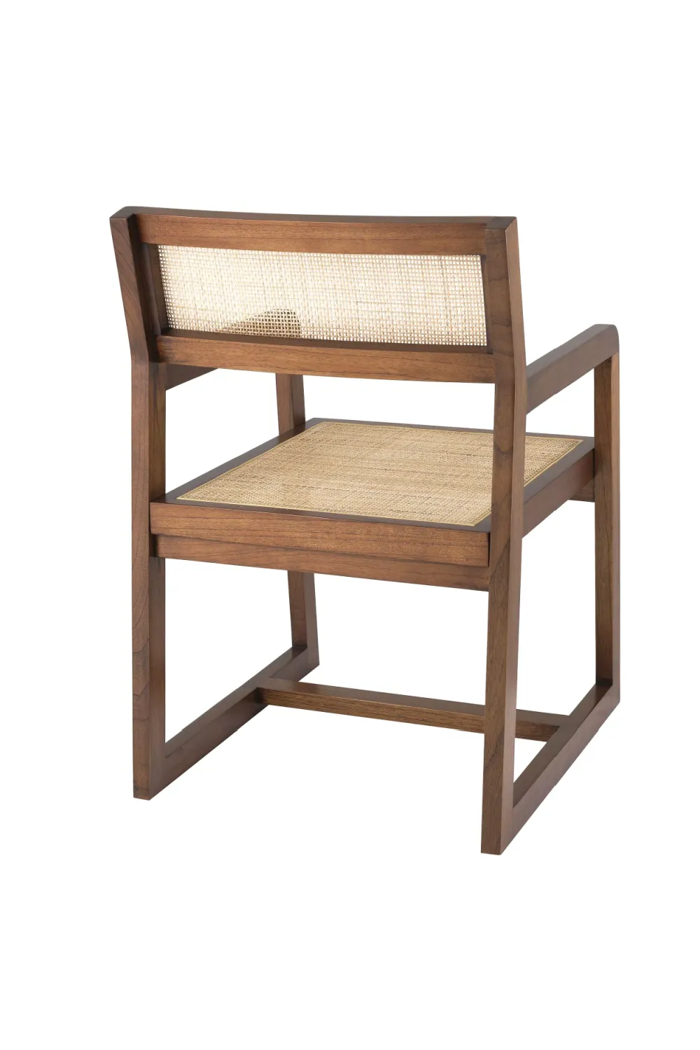 Brown Rattan Dining Armchair | Eichholtz Dinant