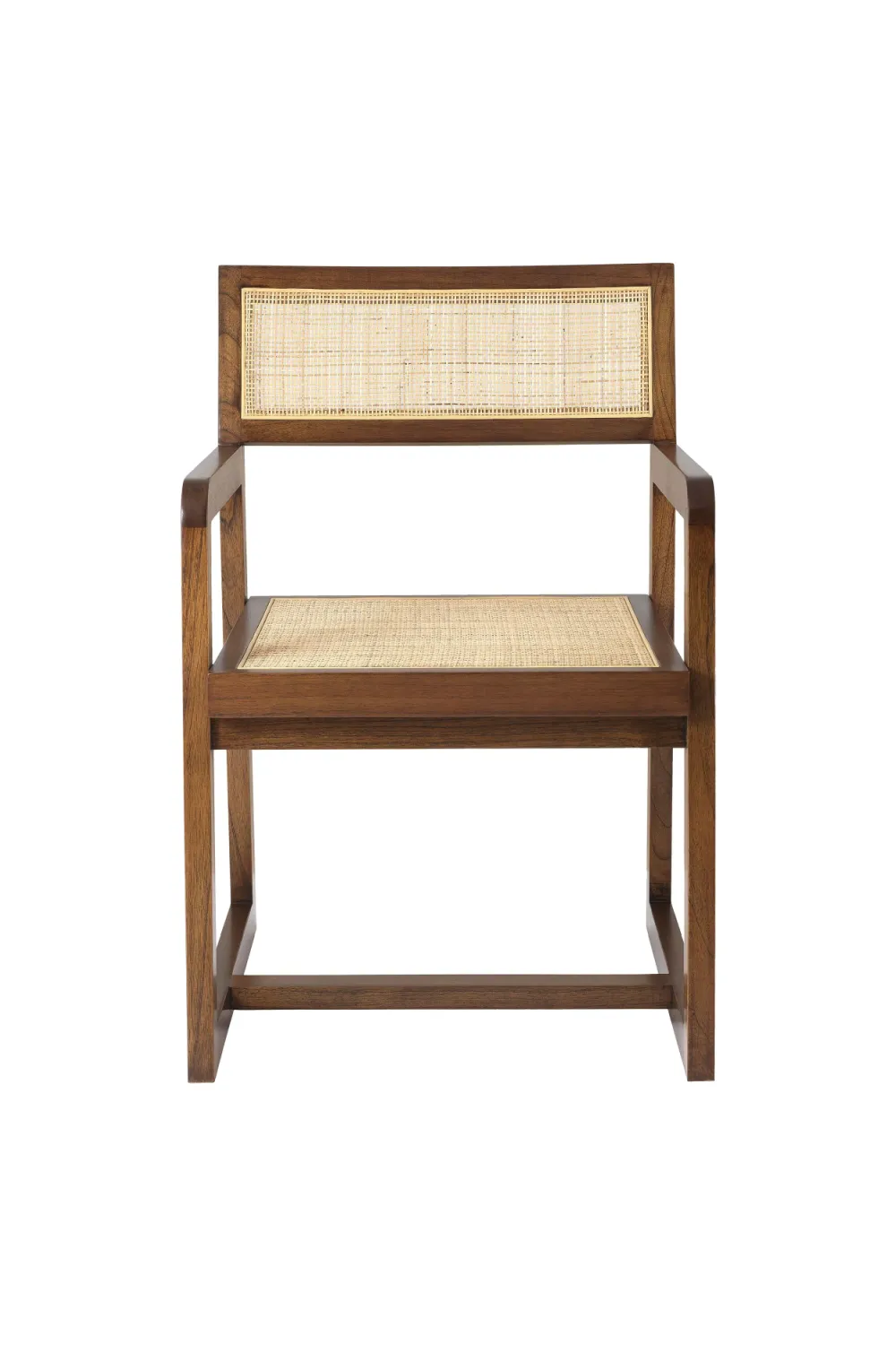 Brown Rattan Dining Armchair | Eichholtz Dinant