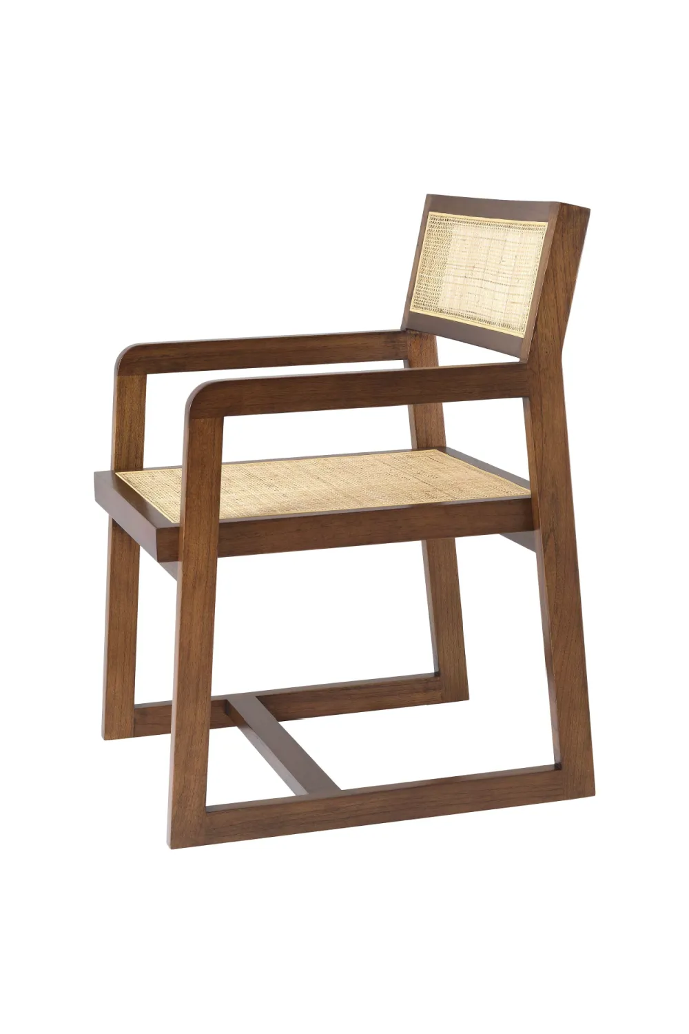 Brown Rattan Dining Armchair | Eichholtz Dinant