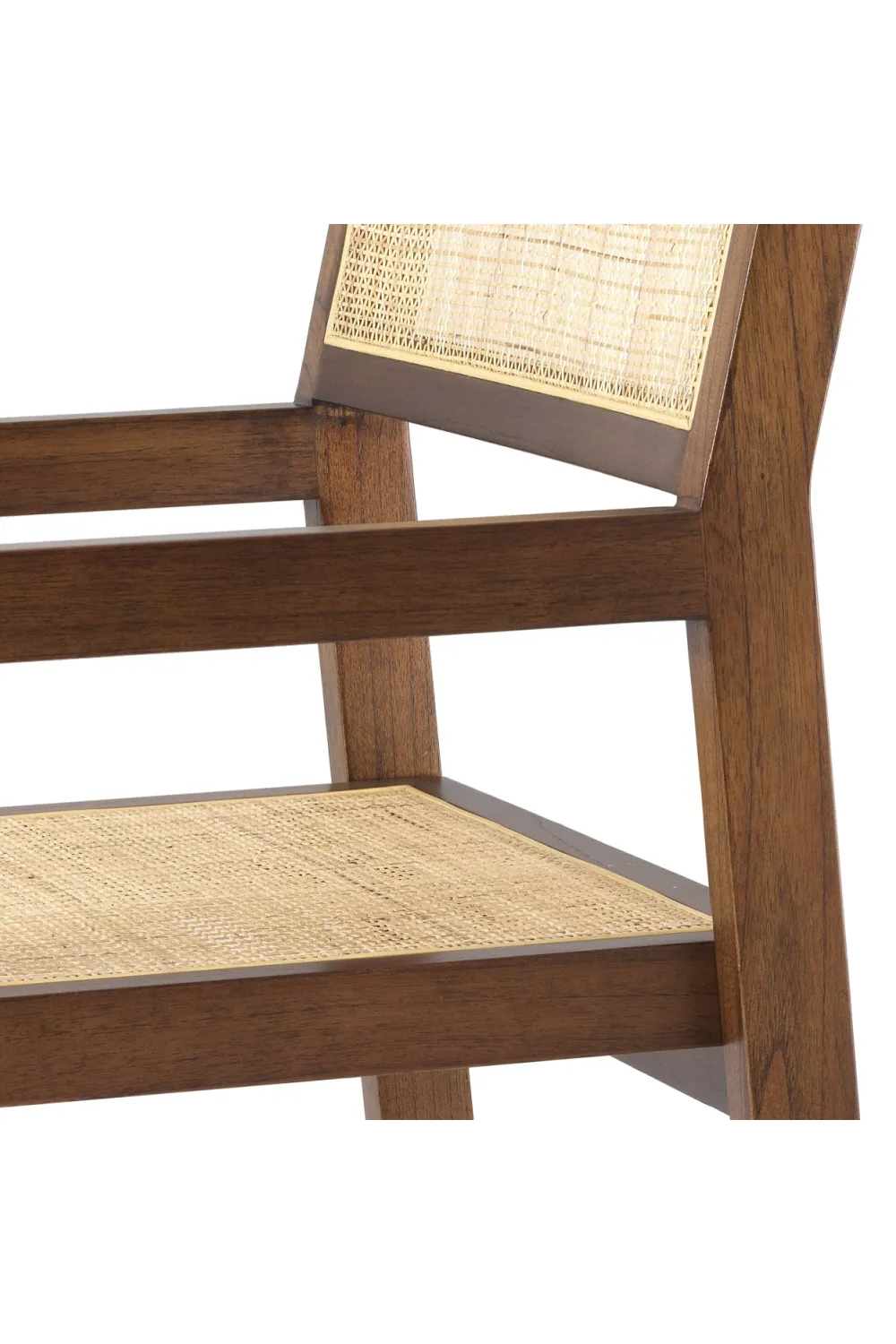 Brown Rattan Dining Armchair | Eichholtz Dinant