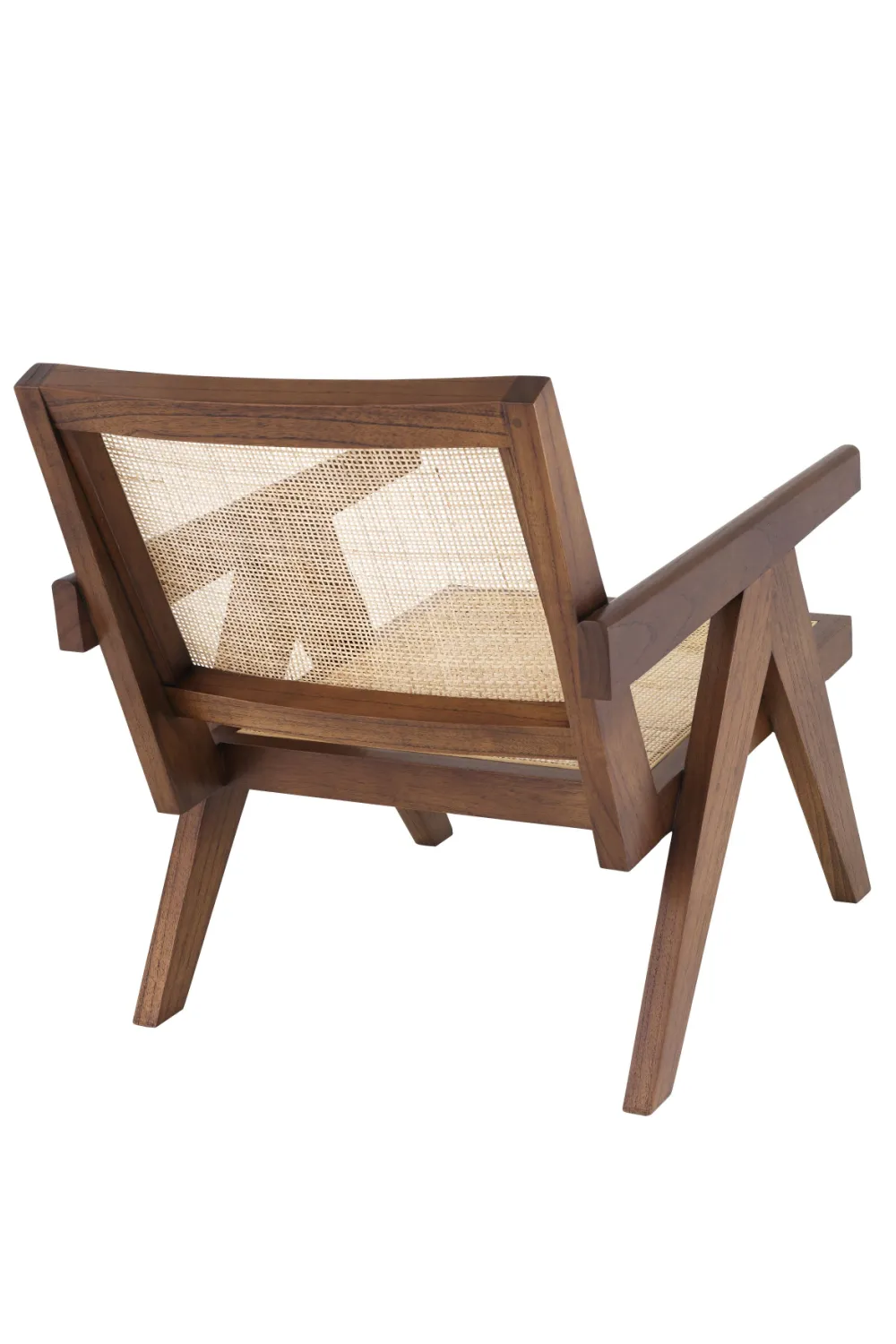 Brown Rattan Lounge Armchair | Eichholtz Aristide