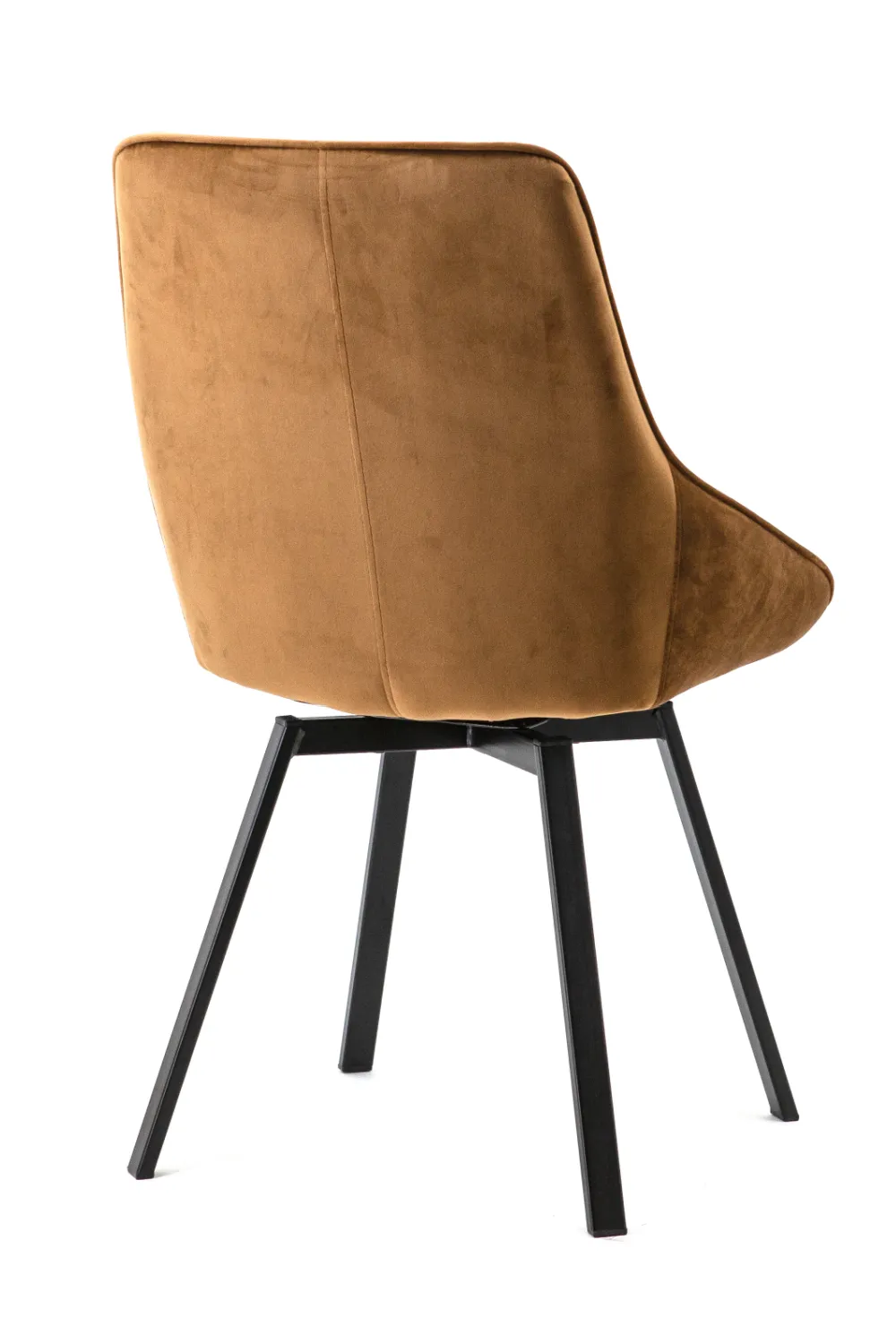 Brown Velvet Dining Chairs (2) | By-Boo Beau