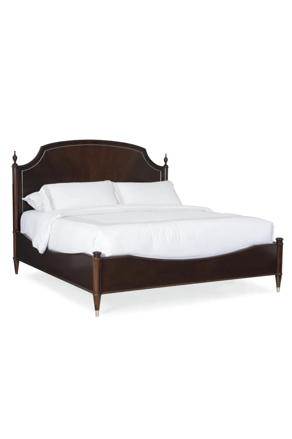 Brown Walnut California King Bed | Caracole Suite Dreams