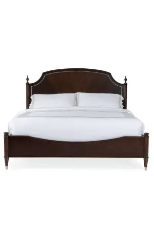 Brown Walnut California King Bed | Caracole Suite Dreams