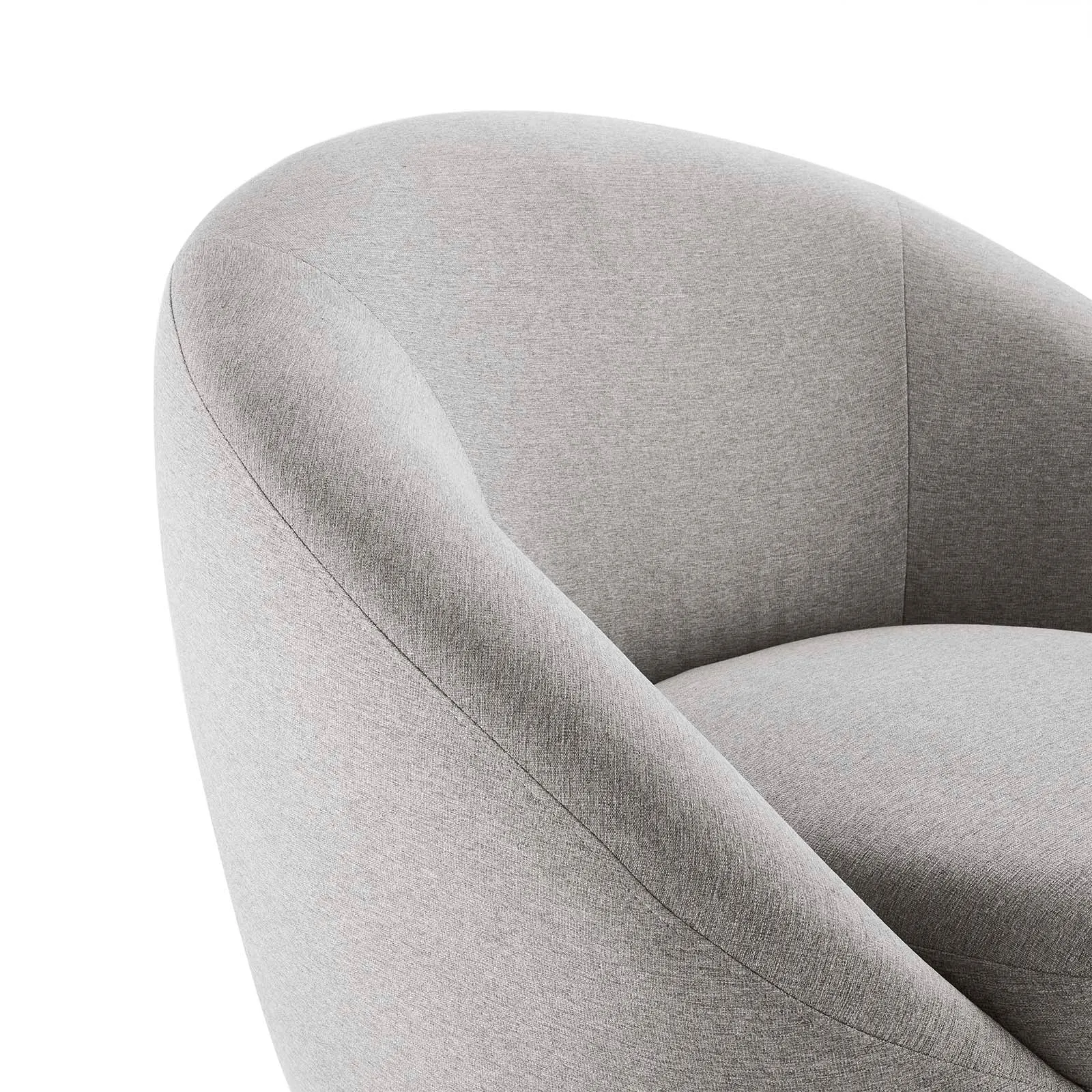 Buttercup Upholstered Fabric Swivel Chair by Modway