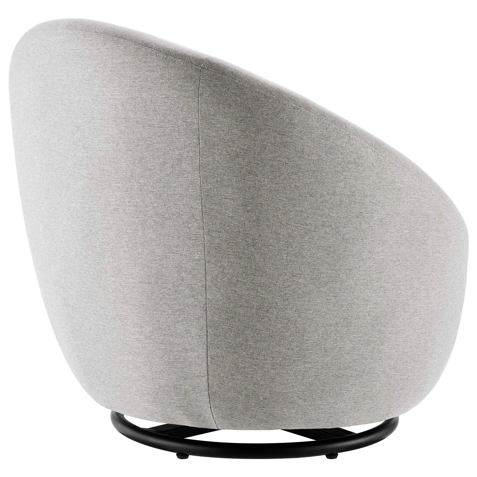 Buttercup Upholstered Fabric Swivel Chair by Modway