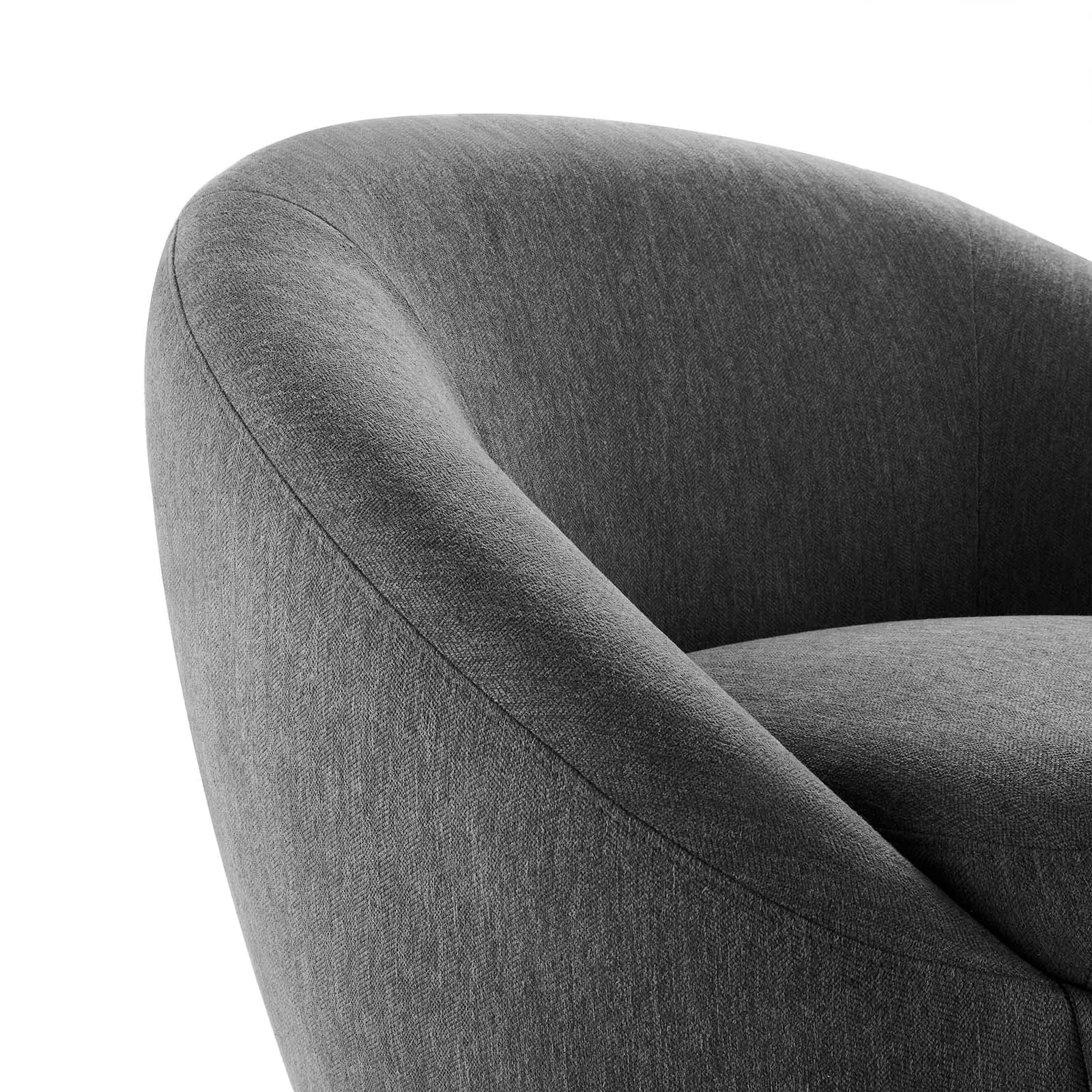 Buttercup Upholstered Fabric Swivel Chair by Modway