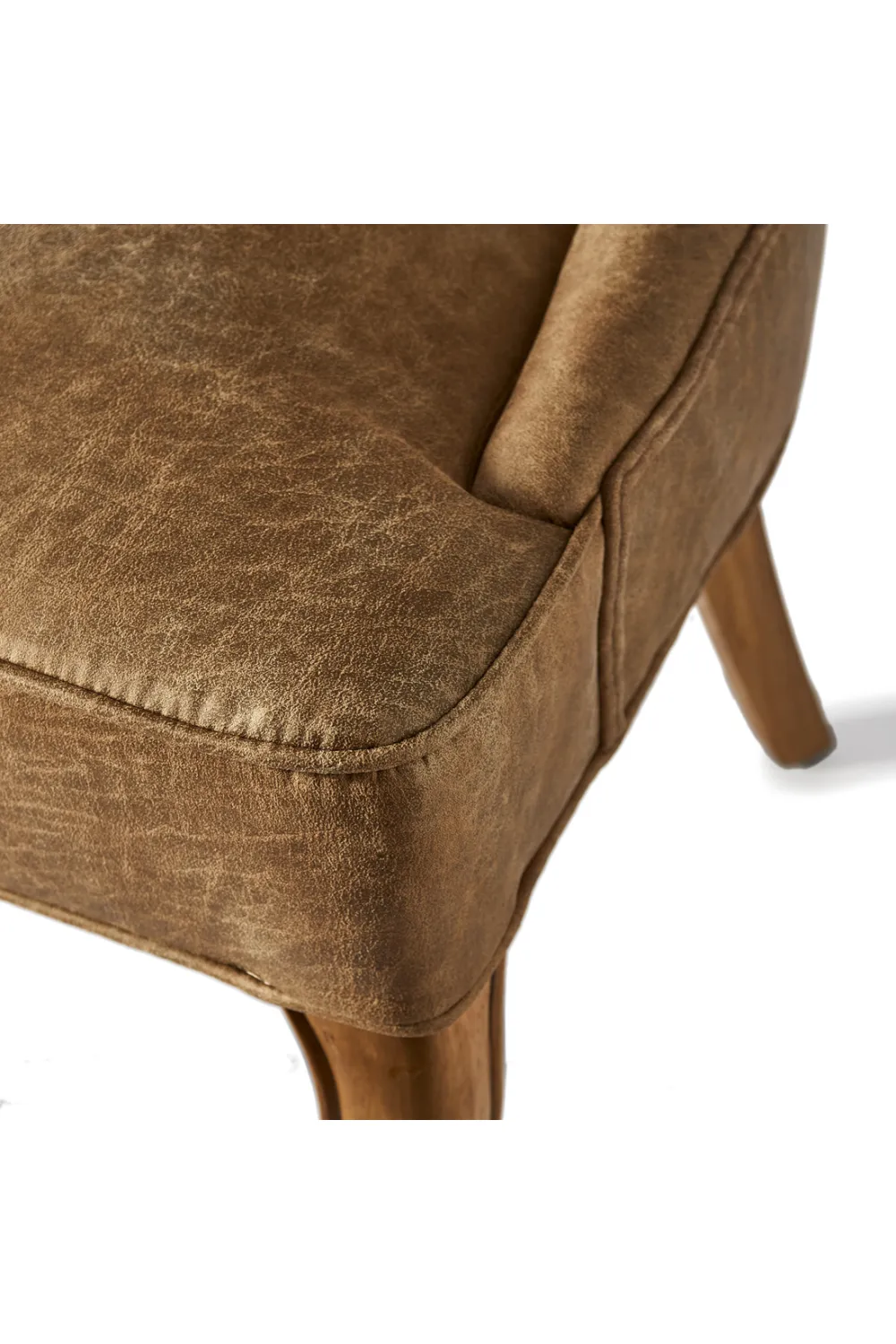 Buttoned Leather Dining Chair | Rivièra Maison George