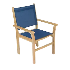 Captiva Stacking Sling Dining Chair