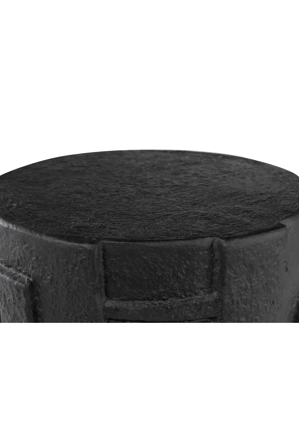 Carved Cylindrical Occasional Table | Versmissen Glitch