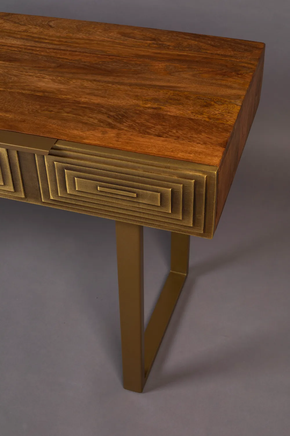 Carved Drawer Console Table | Dutchbone Volan