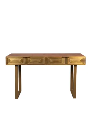 Carved Drawer Console Table | Dutchbone Volan