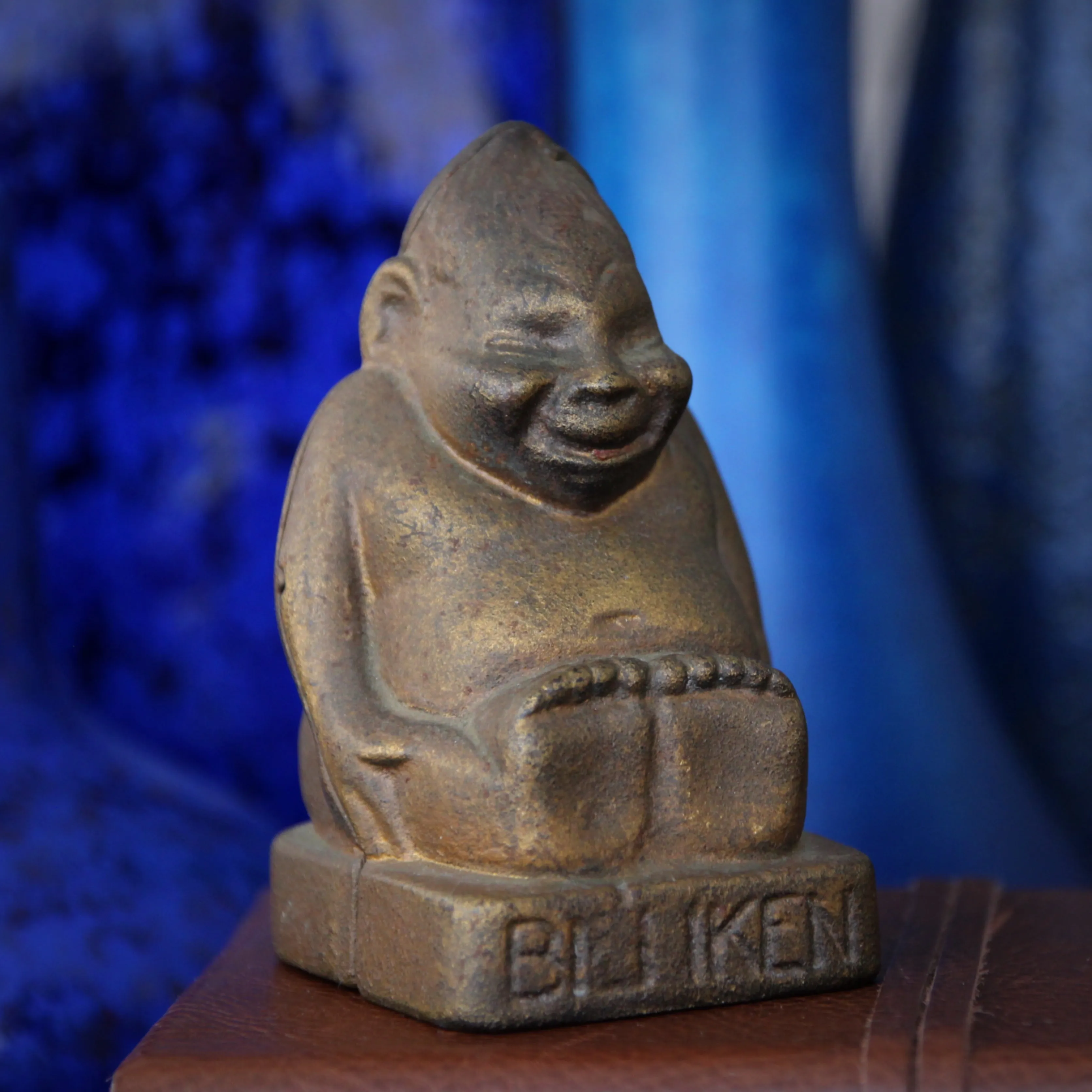 Cast Iron Billiken Bank