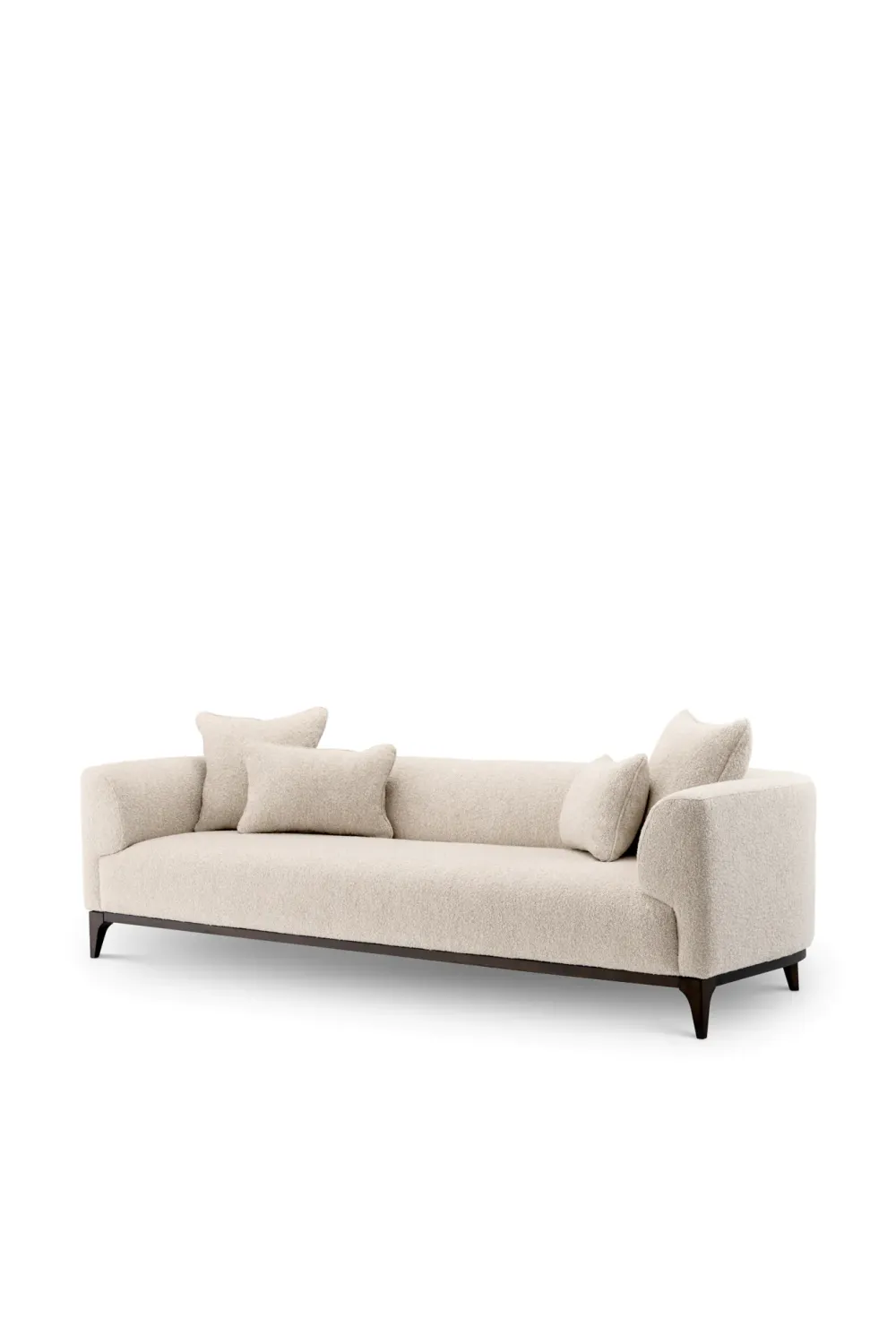 Chalk Boucle Sofa | Eichholtz Brannan