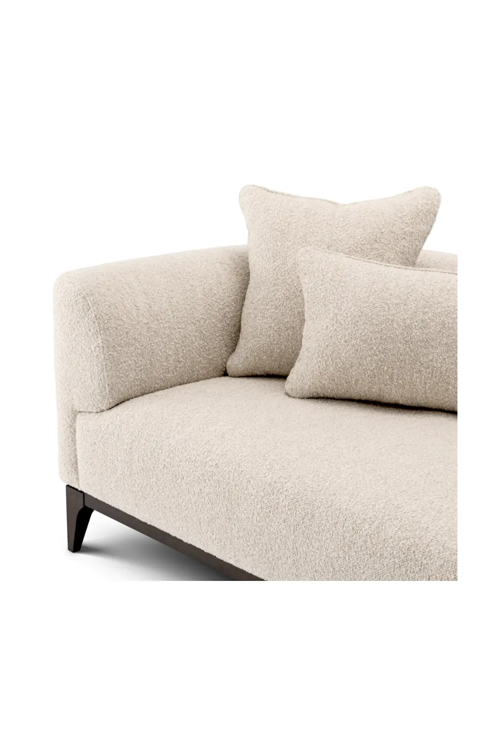 Chalk Boucle Sofa | Eichholtz Brannan