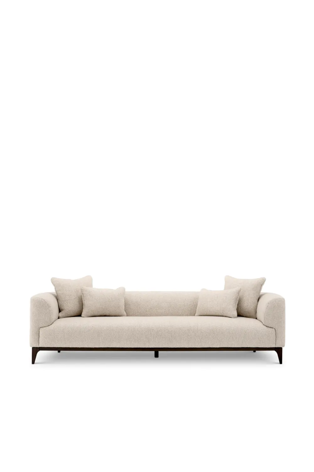 Chalk Boucle Sofa | Eichholtz Brannan