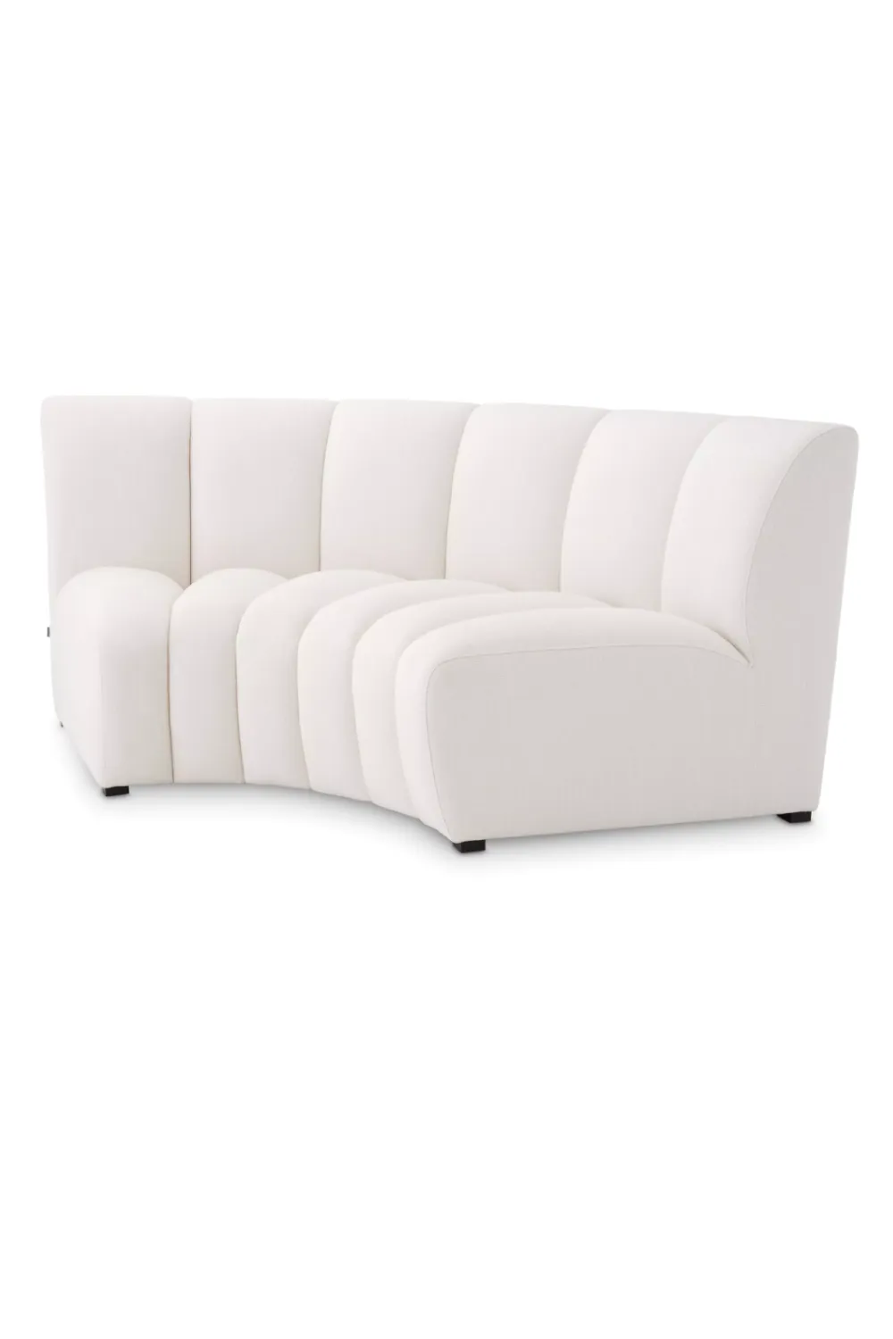 Channel Stitched Corner Sofa | Eichholtz Lando