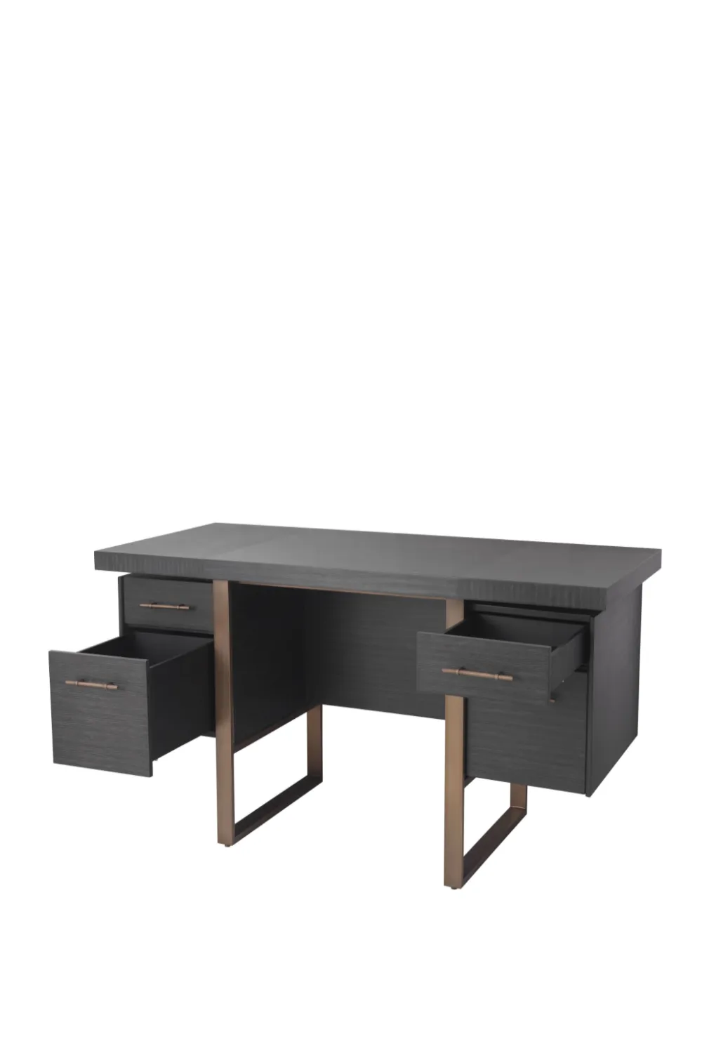 Charcoal Oak Desk | Eichholtz Canova