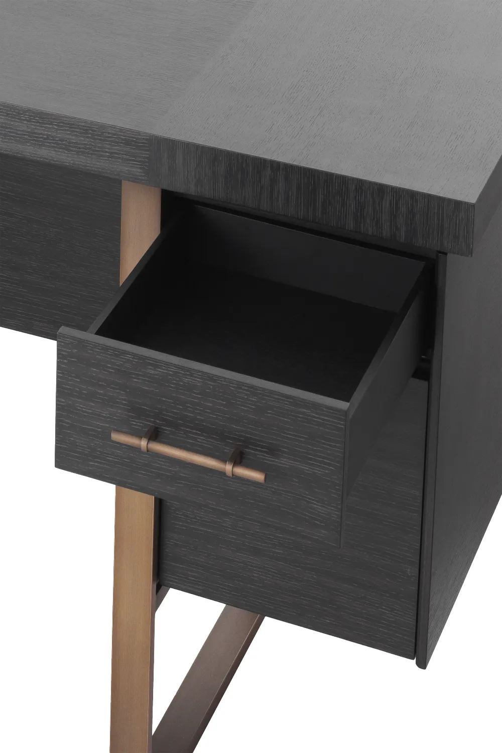 Charcoal Oak Desk | Eichholtz Canova