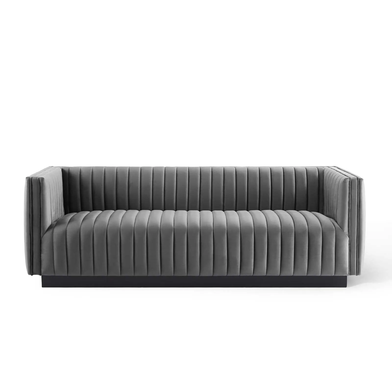 Conjure Channel Tufted Velvet Sofa by Modway