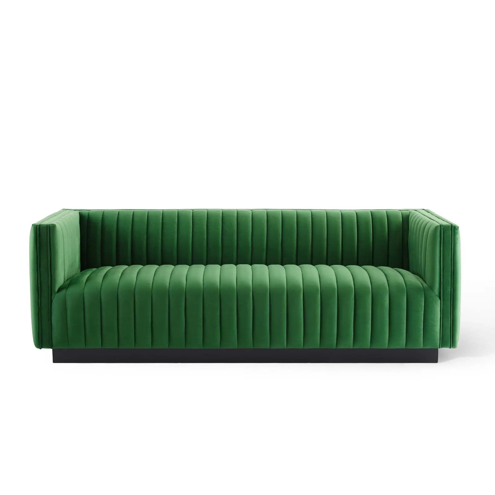 Conjure Channel Tufted Velvet Sofa by Modway