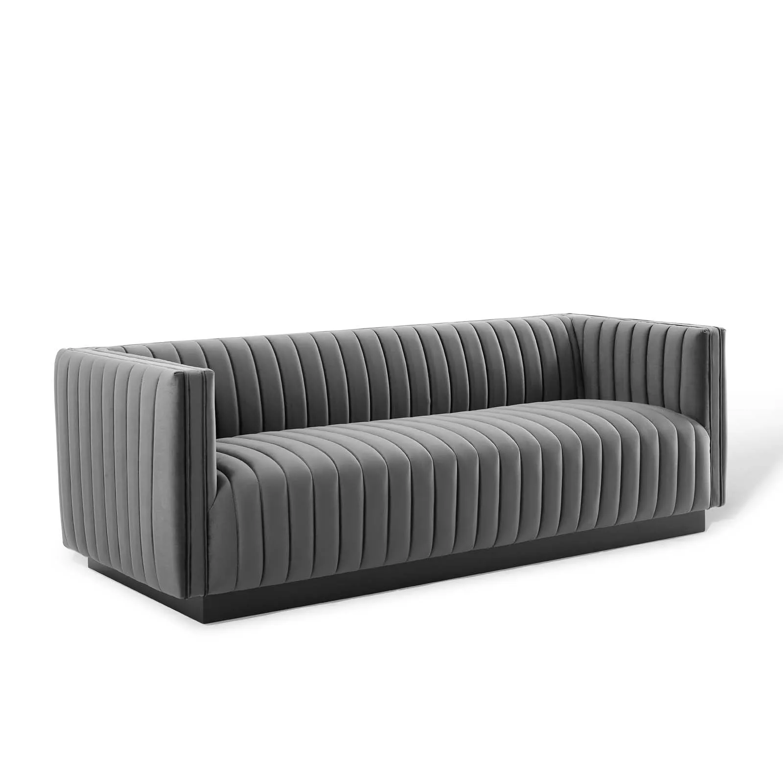 Conjure Channel Tufted Velvet Sofa by Modway