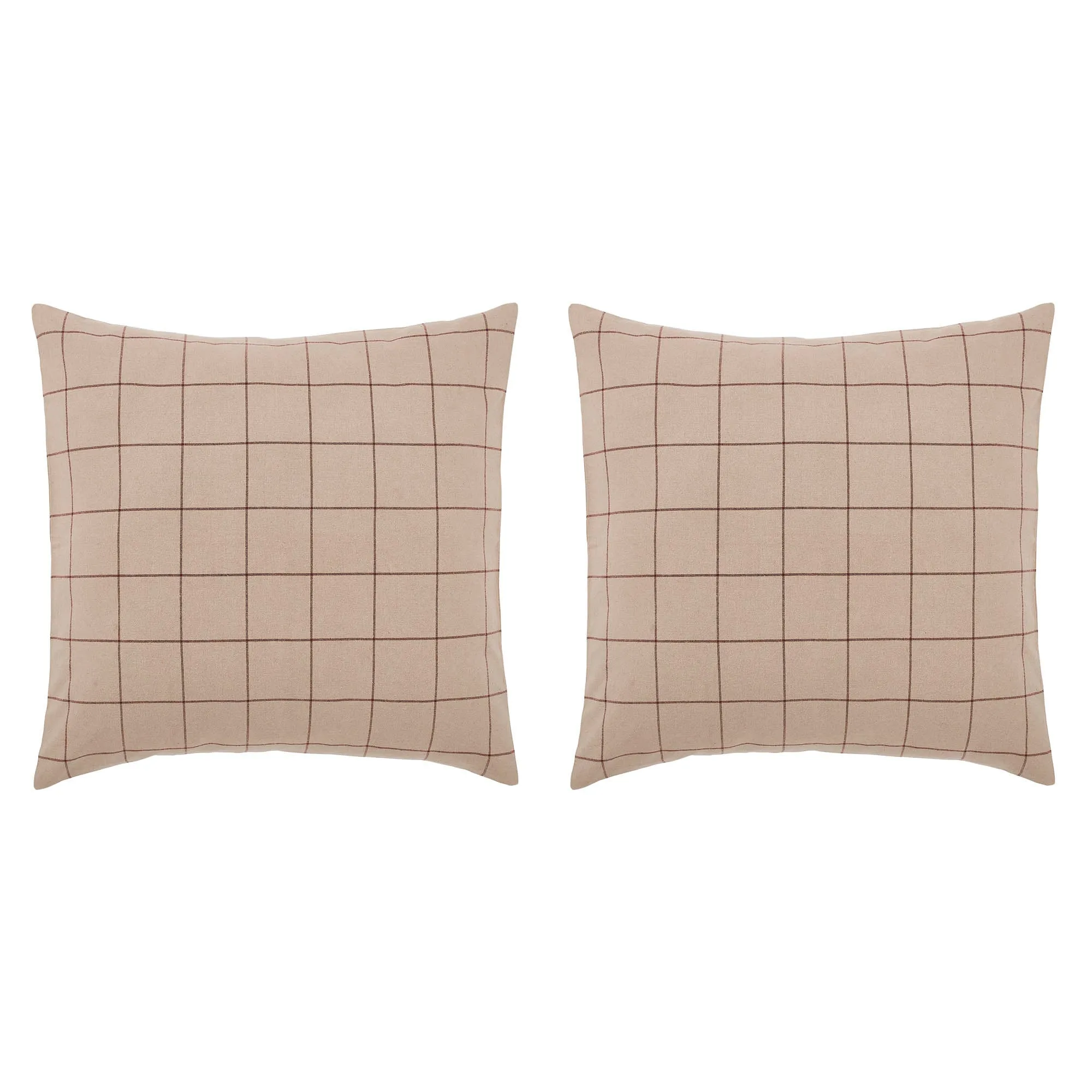 Connell Fabric Euro Sham Set of 2 26x26