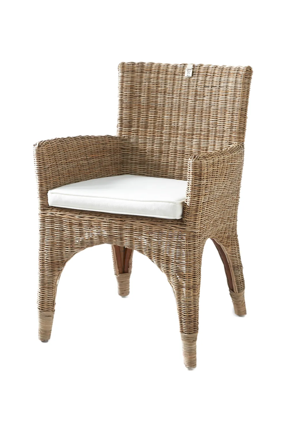 Contemporary Rattan Dining Armchair | Rivièra Maison The Hamptons