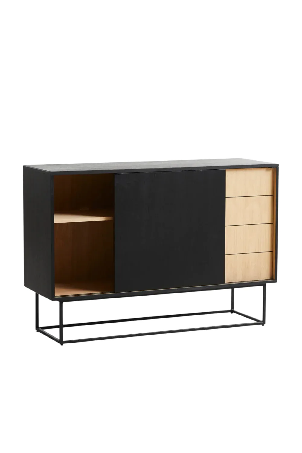 Contemporary Sliding Door Sideboard | WOUD Virka