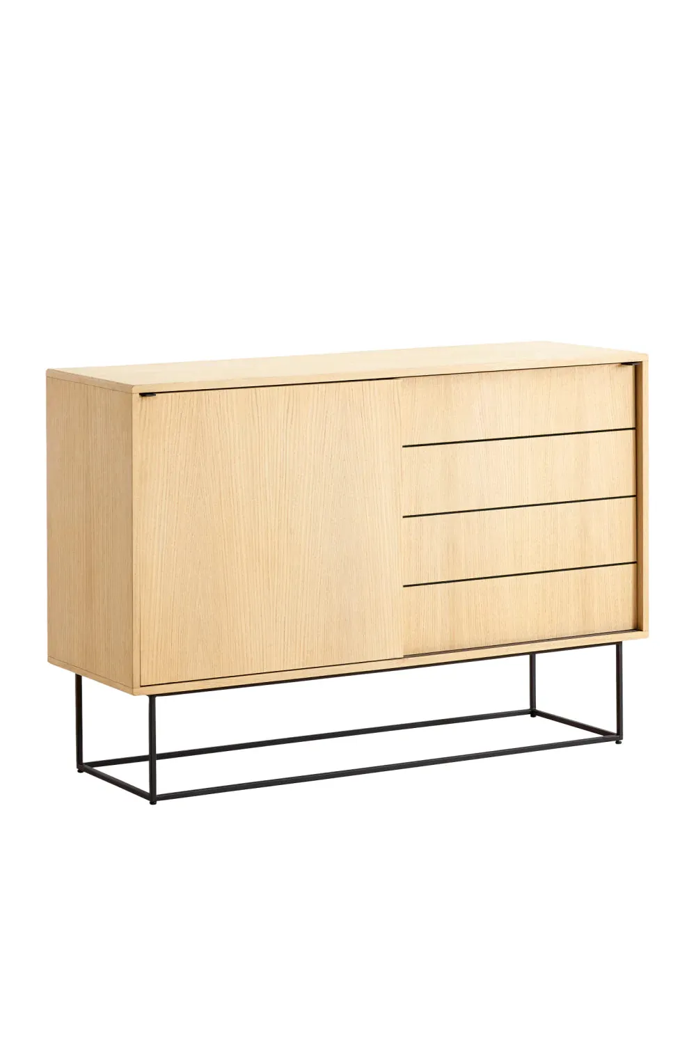 Contemporary Sliding Door Sideboard | WOUD Virka