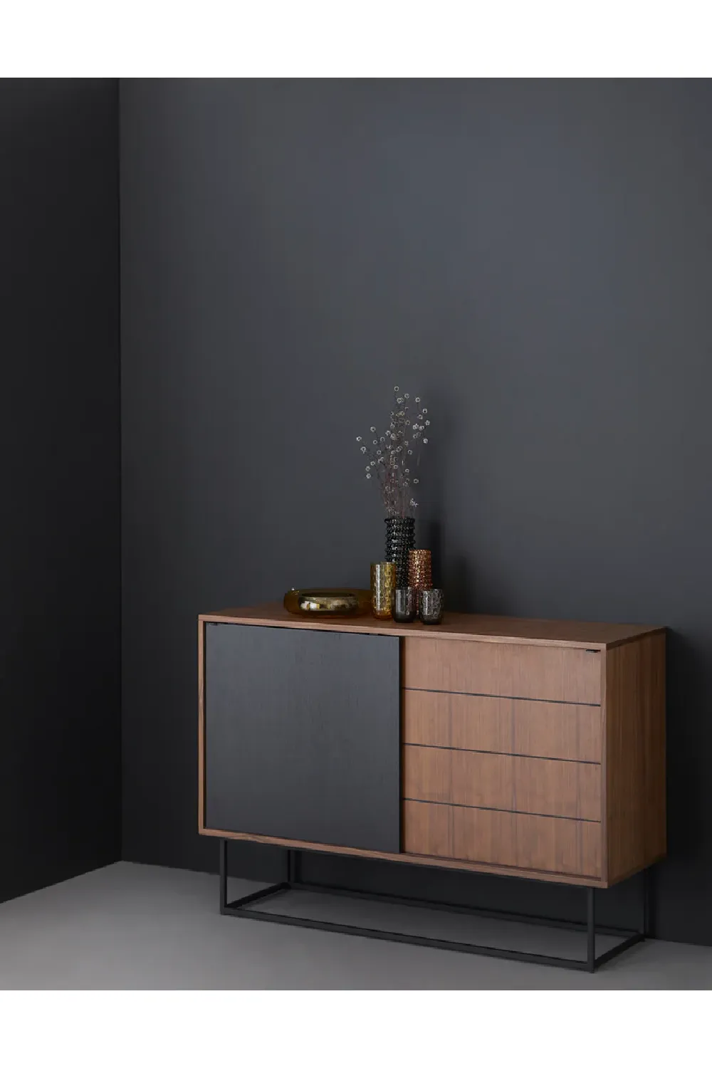 Contemporary Sliding Door Sideboard | WOUD Virka