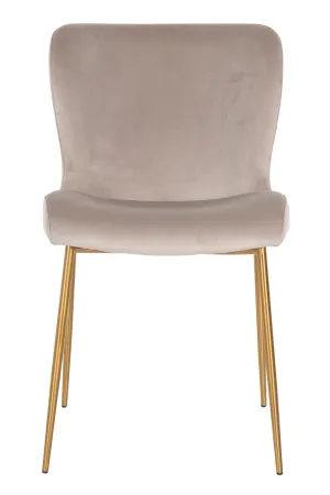 Contemporary Velvet Dining Chair | OROA Odessa