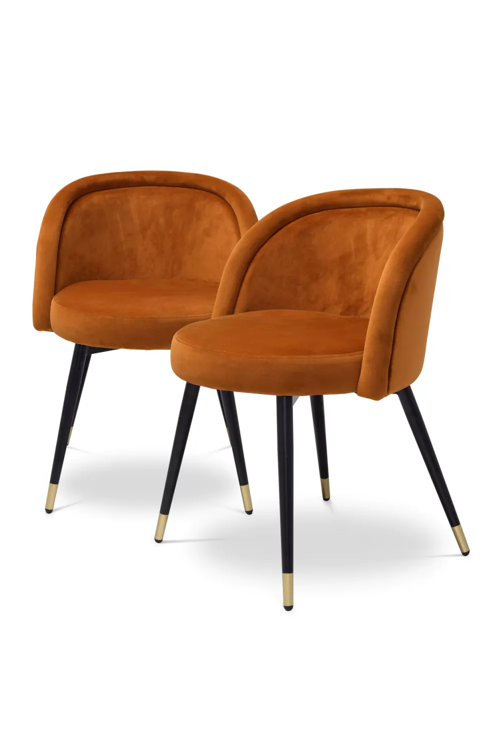 Curved Back Dining Chair Set (2) | Eichholtz Chloé