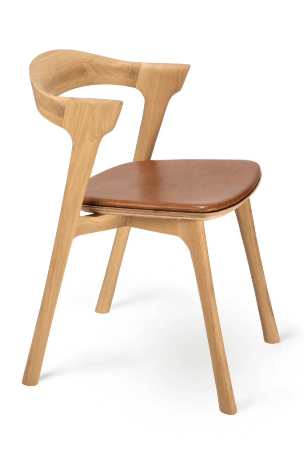 Cushioned Scandinavian  Dining Chair | Ethnicraft Bok