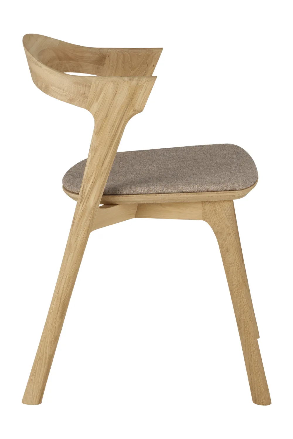 Cushioned Scandinavian  Dining Chair | Ethnicraft Bok