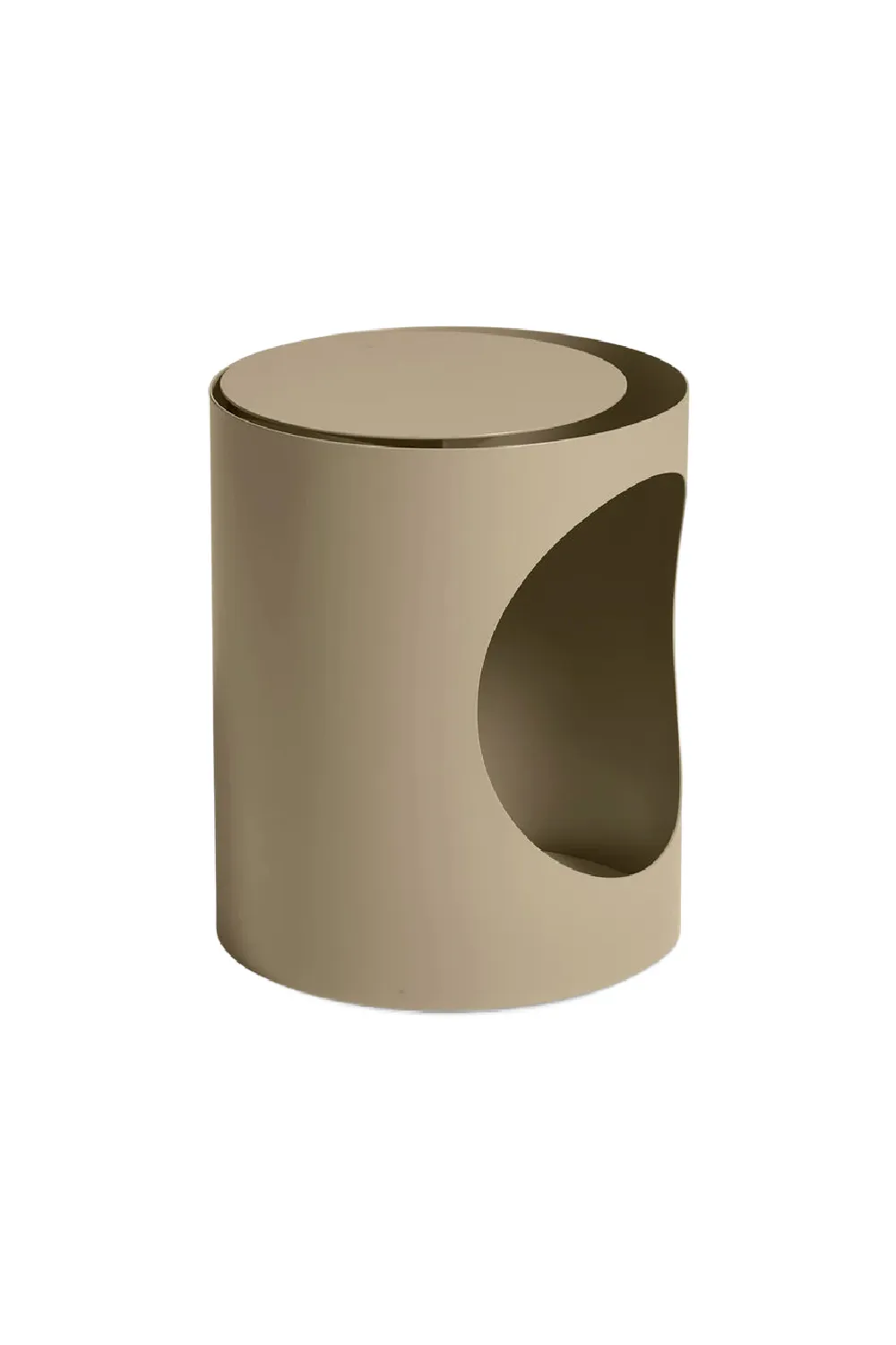 Cylindrical Metal Side Table | WOUD Tabl