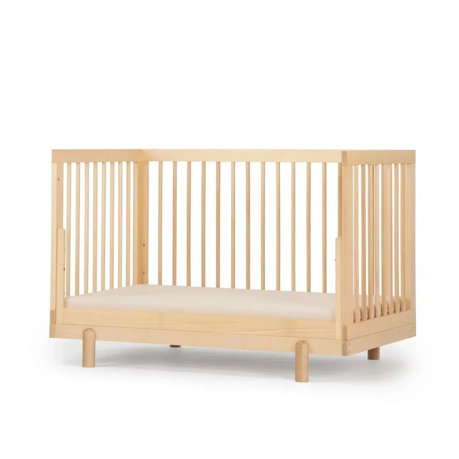 Dadada - Bliss 4-in-1 Convertible Crib - Natural