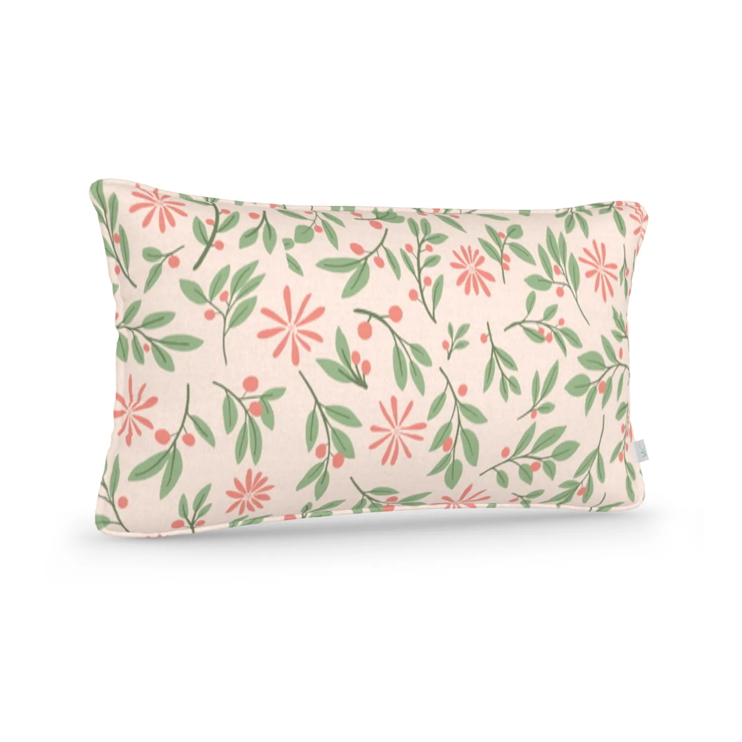 Decorative Lumbar Pillow in Branch Out: Bermuda Beach