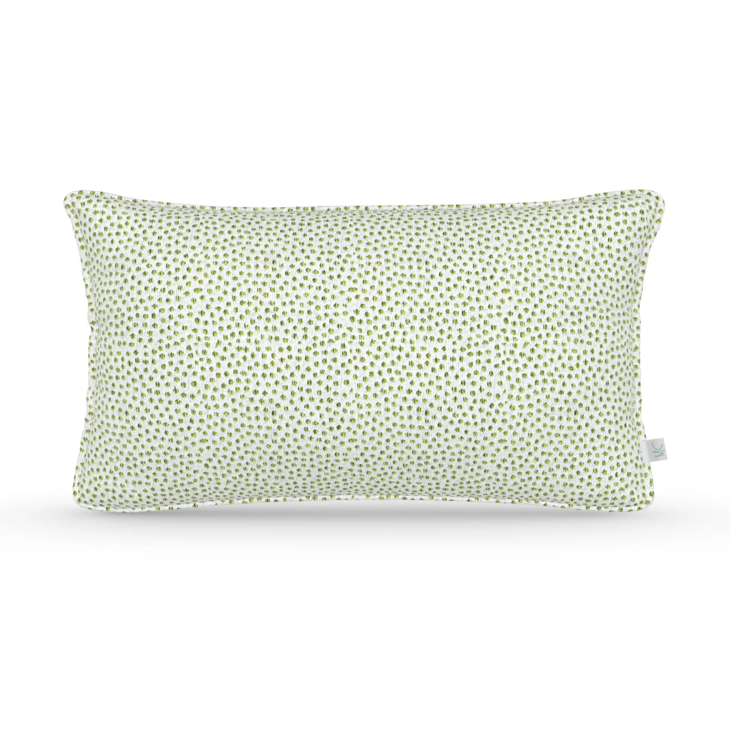 Decorative Lumbar Pillow in Freckles: Greenery