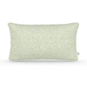 Decorative Lumbar Pillow in Freckles: Greenery