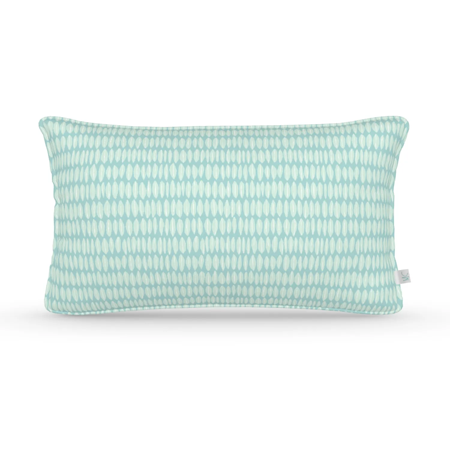 Decorative Lumbar Pillow in Leaflette: Porch