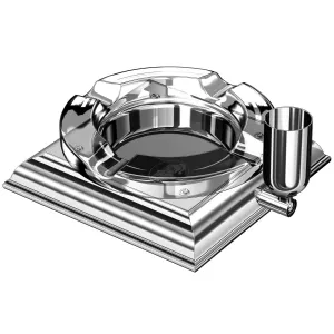 El Casco Chrome Executive Cigar Ashtray