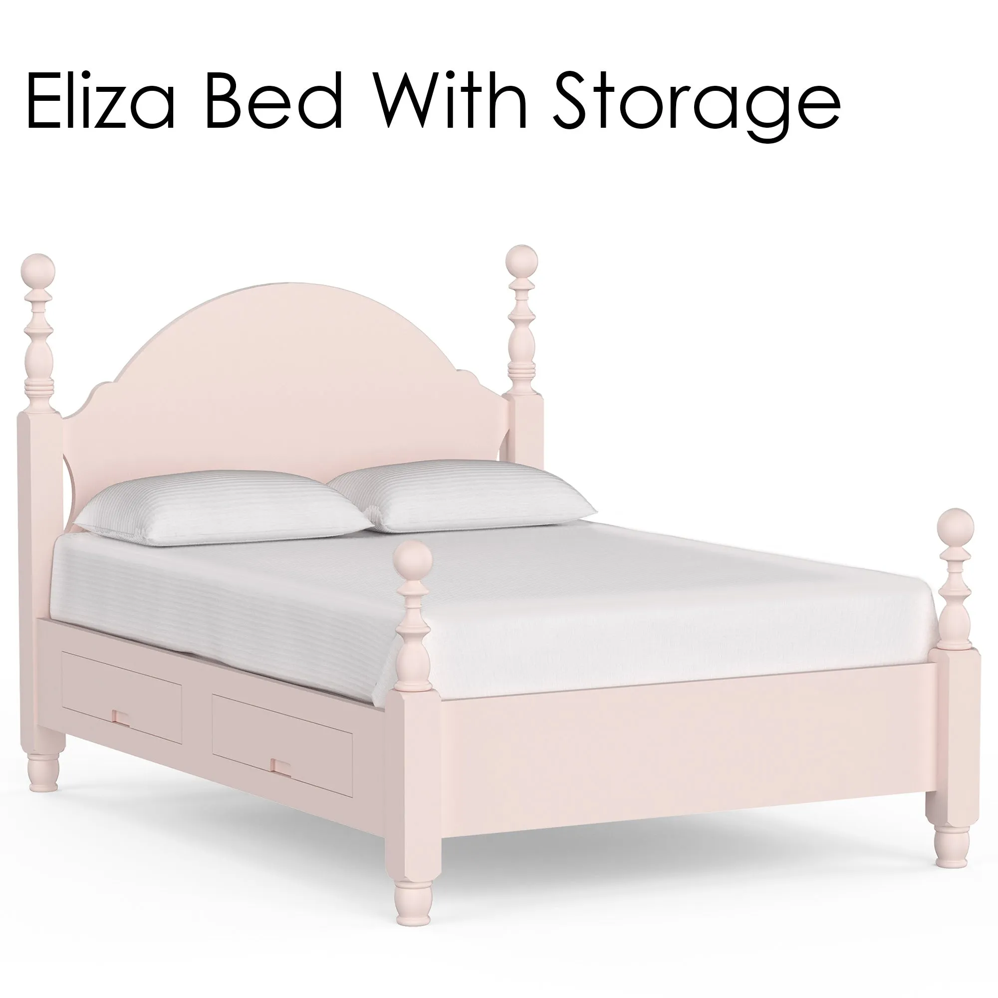 Eliza Cannonball Bed with Storage