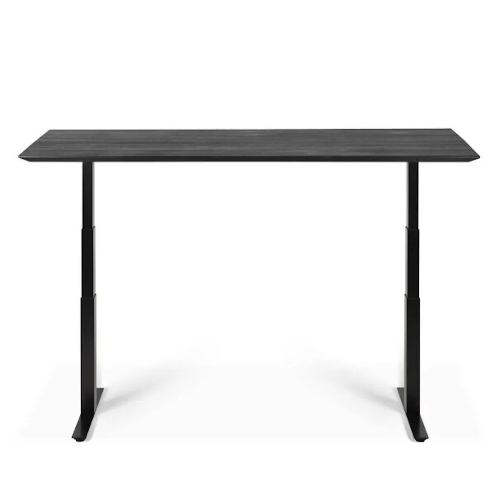 Ethnicraft Black Oak Bok Adjustable Desk