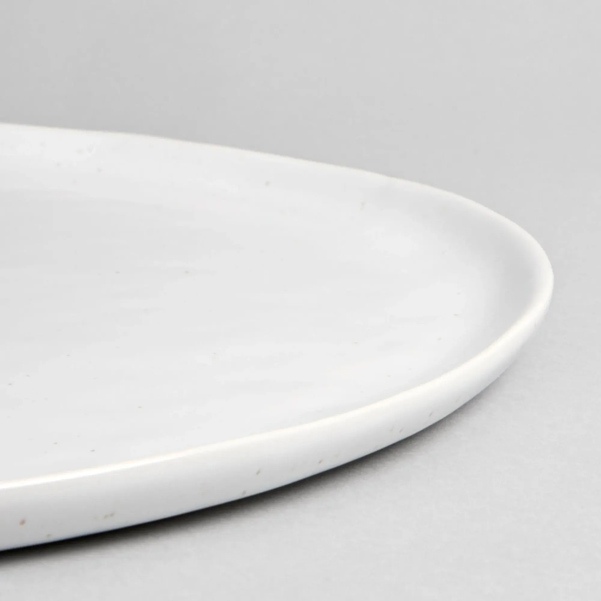 Fable Serving Platter - Speckled White