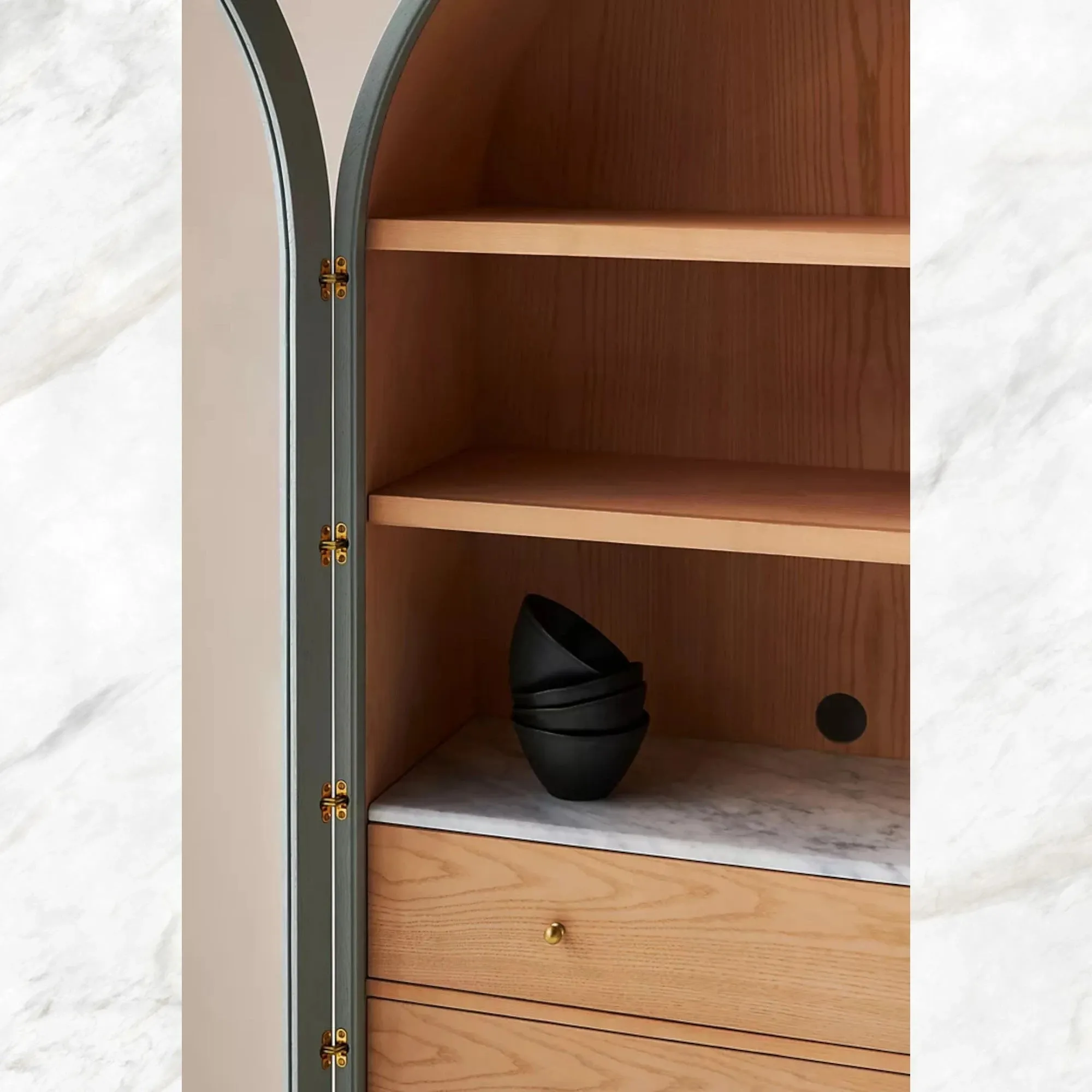 Fern Storage Cabinet Sage