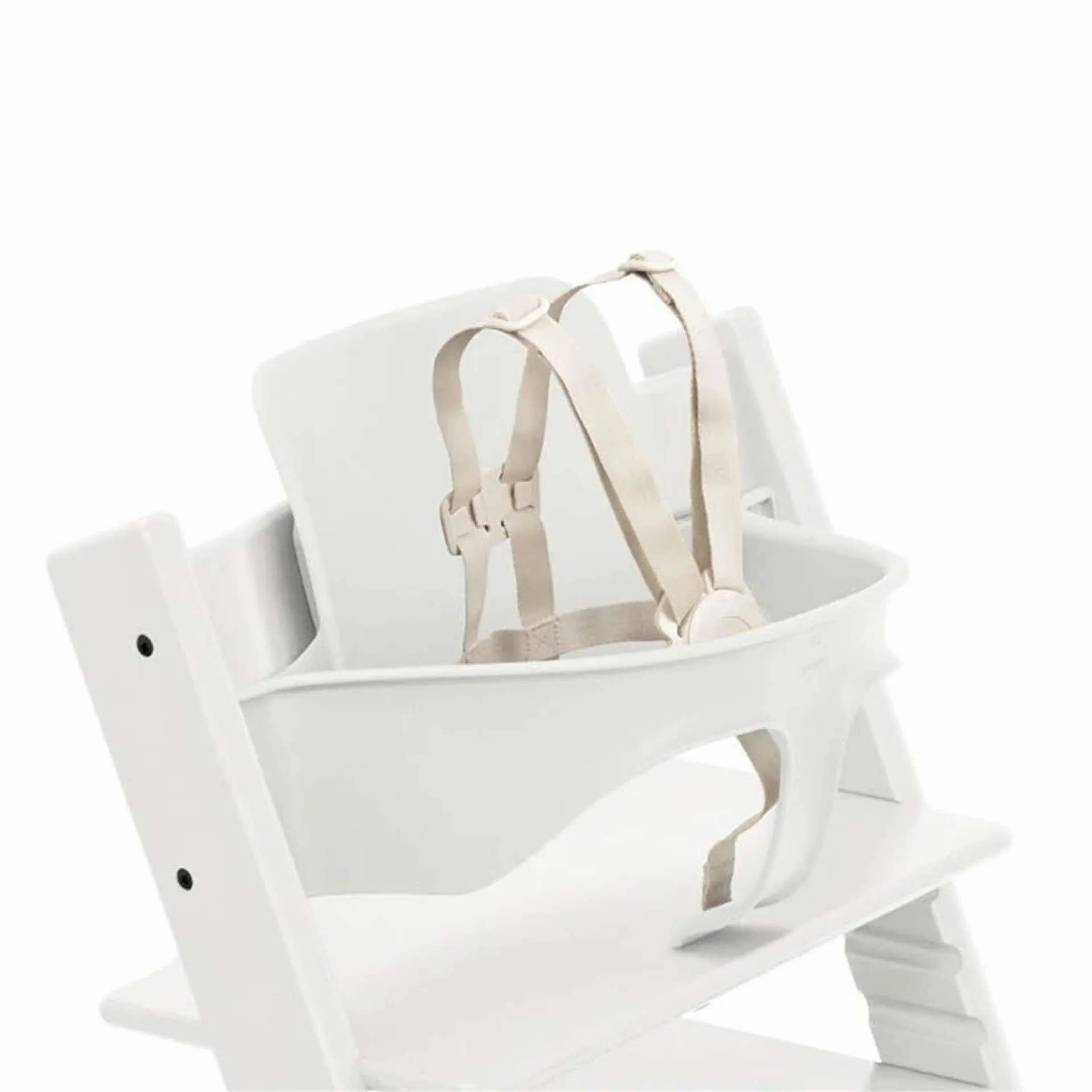 FLOOR MODEL SALE - Stokke - Tripp Trapp Chair Bundle - White   Icon Grey (STORE PICKUP ONLY)